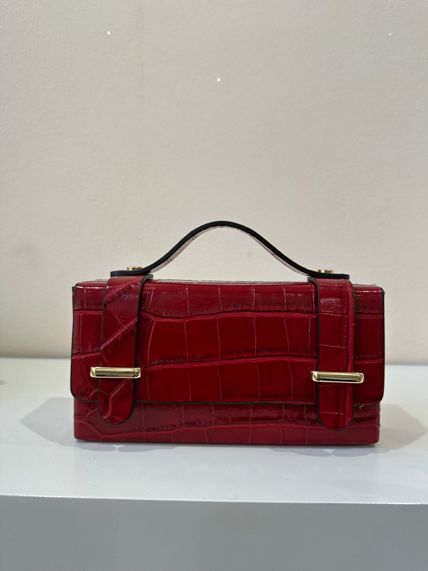 RETTANGOLO CLUTCH COCCO