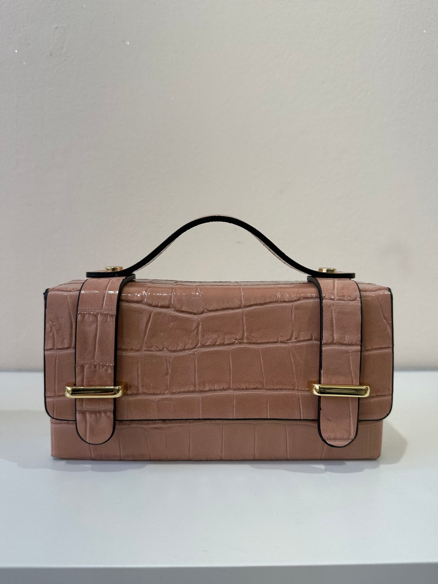RETTANGOLO CLUTCH COCCO