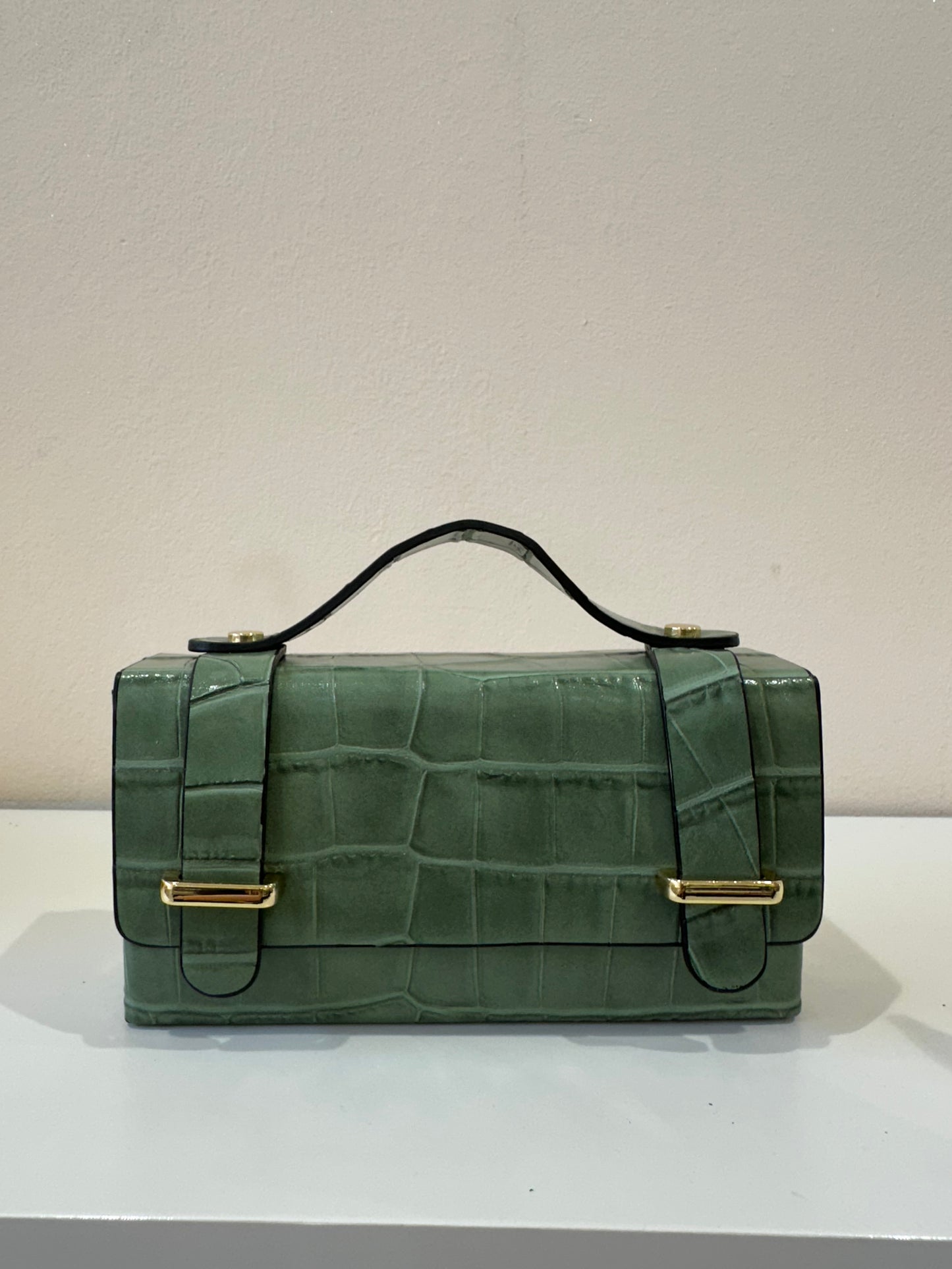 RETTANGOLO CLUTCH COCCO