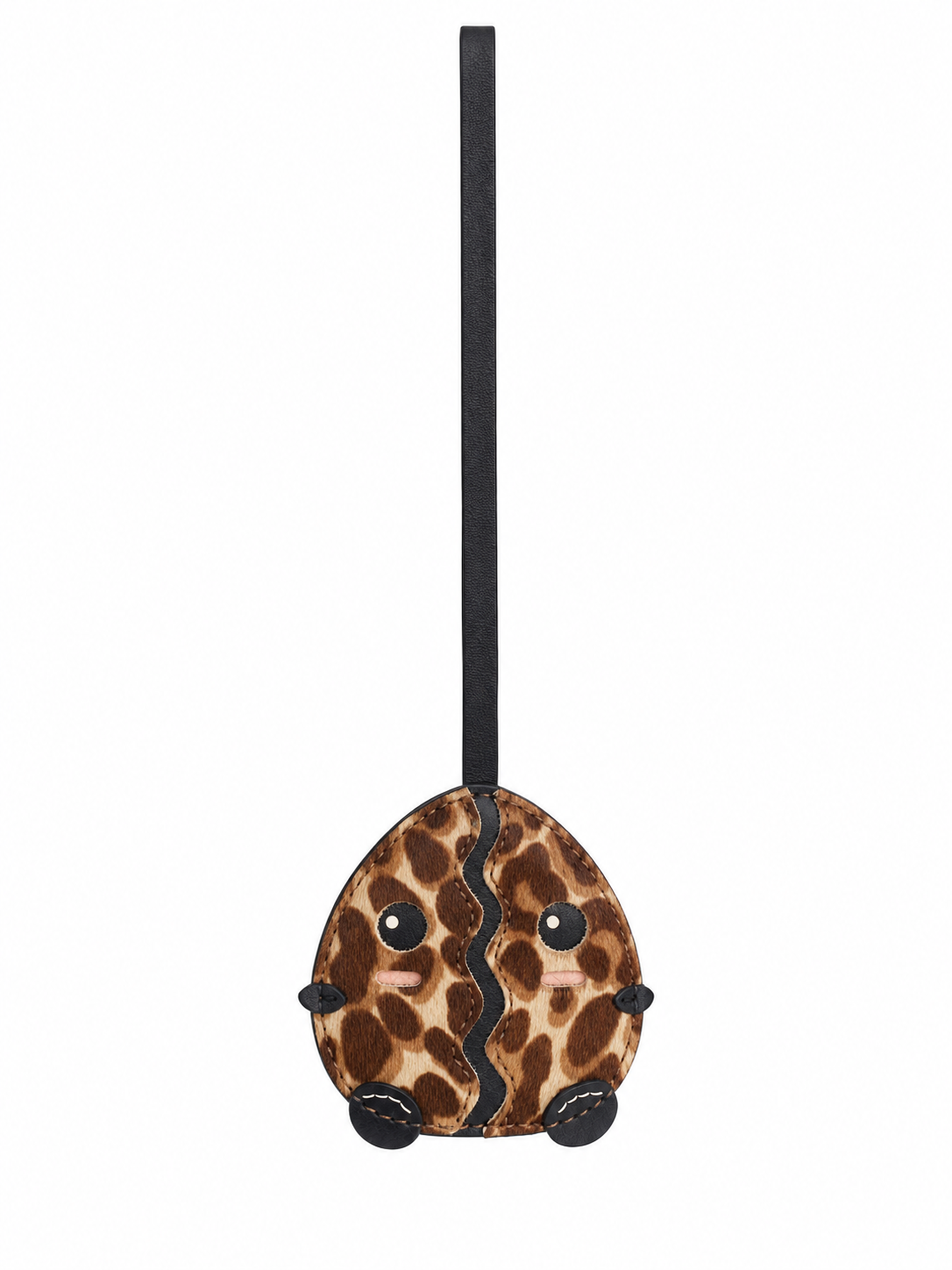 CHARM CHICCO DI CAFFE LEOPARDATO