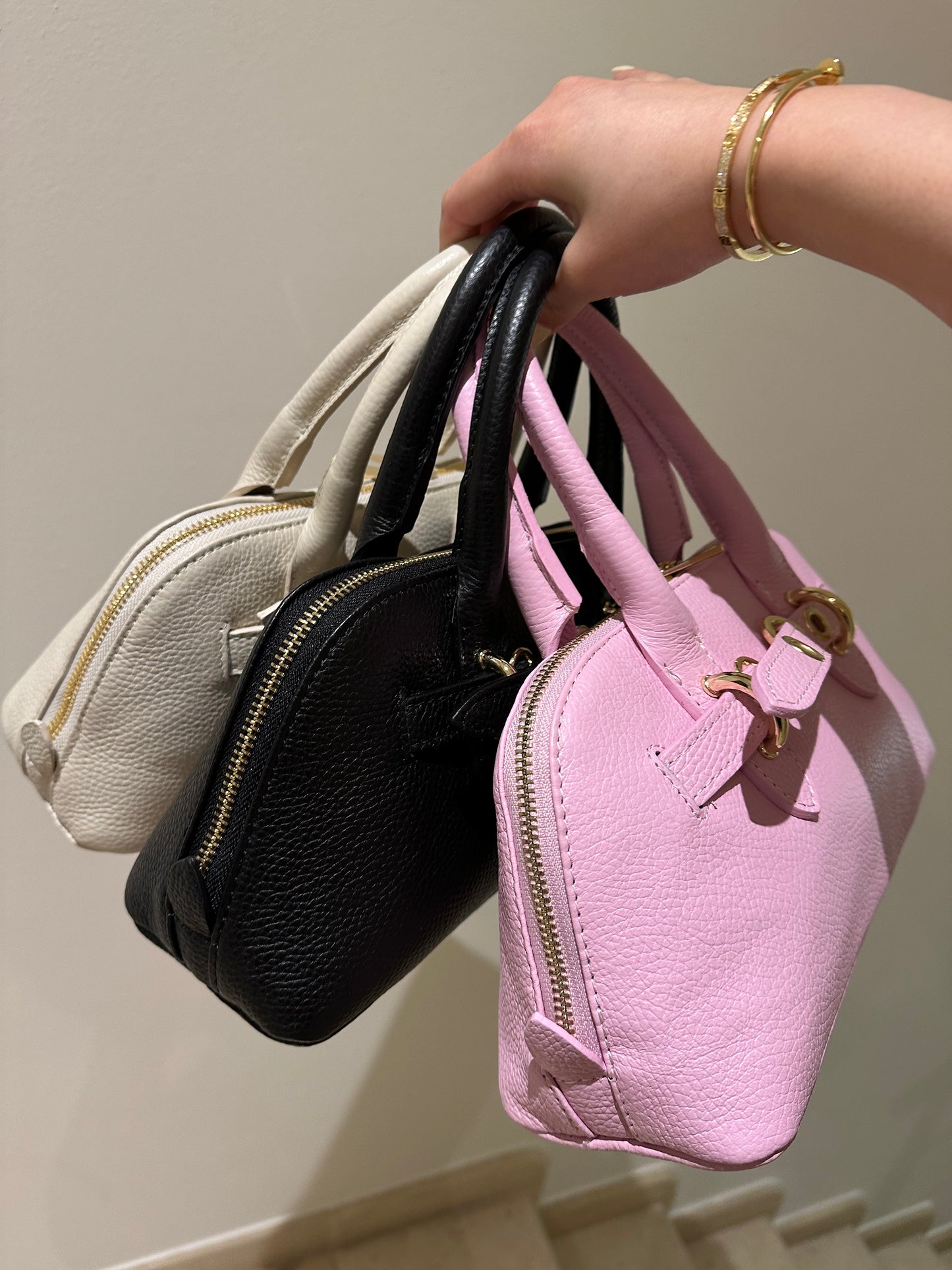 SMALL MIU FLEUR (NERO)