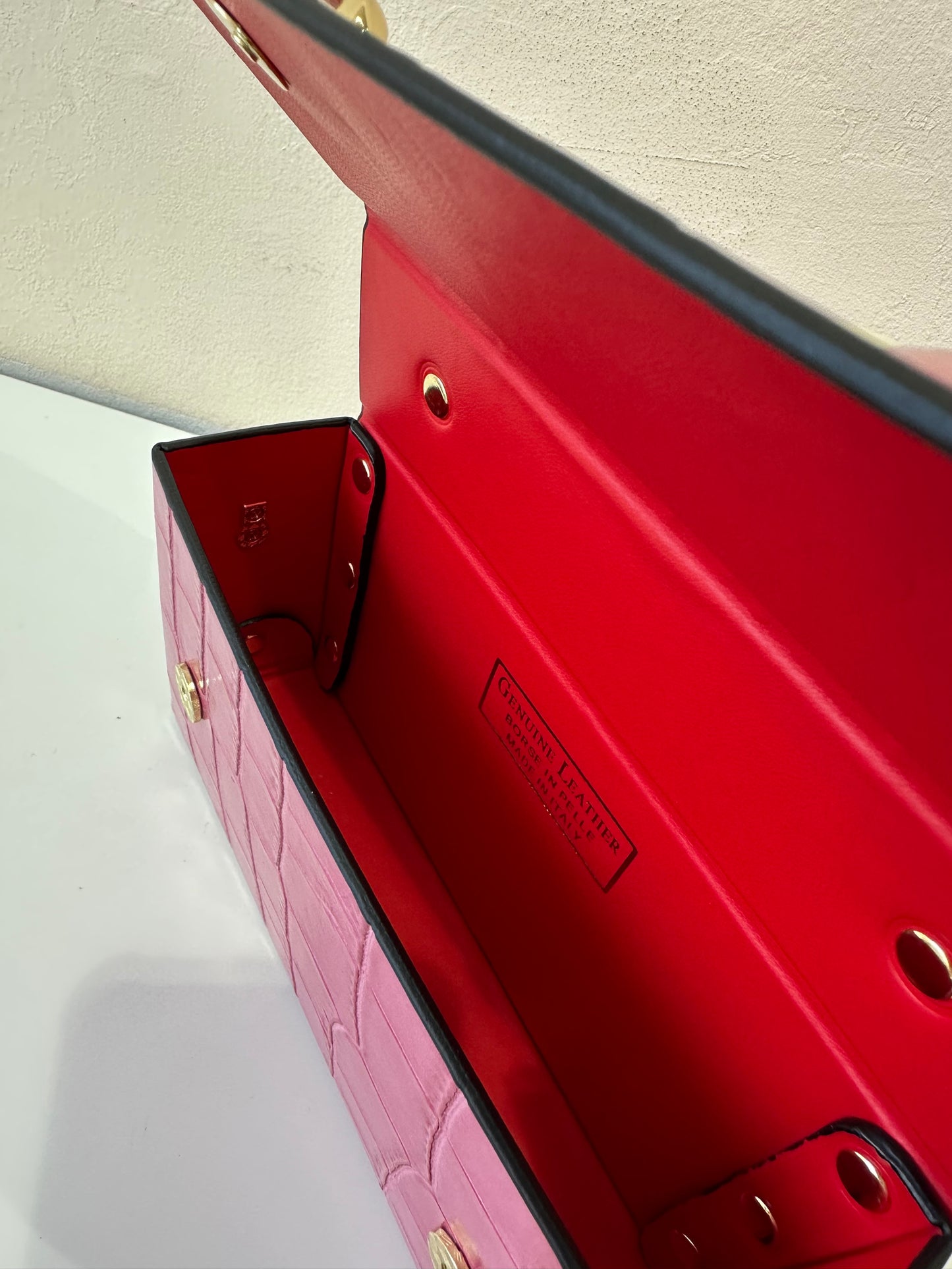 RETTANGOLO CLUTCH COCCO